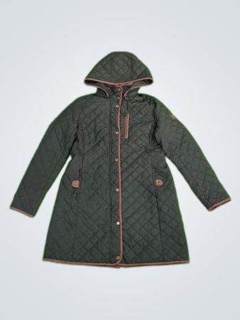 Ralph Lauren Gray Quilted Coat