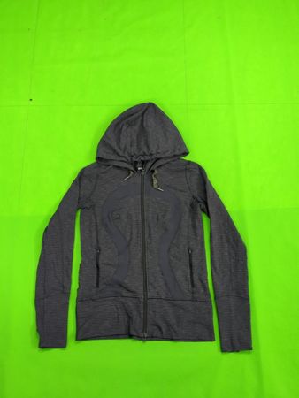 Lululemon Grey Zip-Up Hoodie