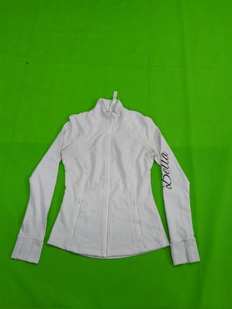 Lululemon White Track Jacket