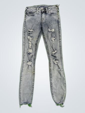 True Religion Distressed Skinny Jeans
