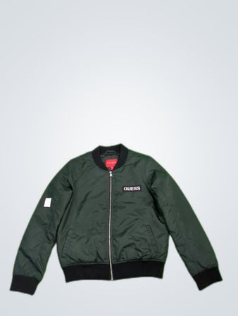 Guess Green Bomber Jacket