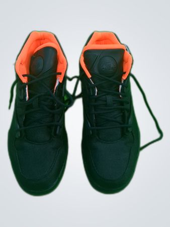 Reebok Black Leather Sneakers