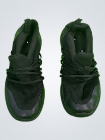 Unbranded Black Lace-up Sneakers