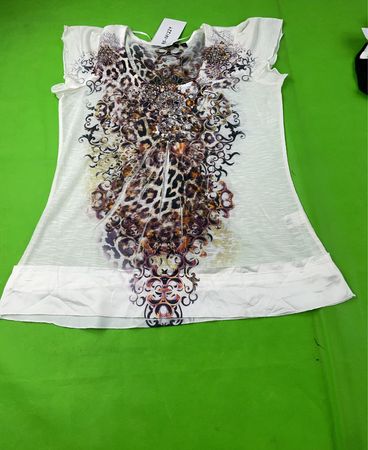 APT Printed Leopard Blouse