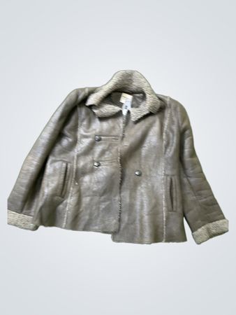 Sonoma Life + Style Faux Shearling Lined Jacket