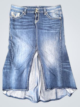 Vigoss Denim Maxi Skirt
