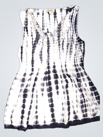 Newworld Tie Dye verziertes Tunika-Top XL