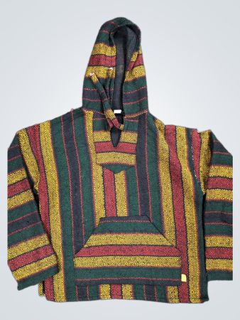 Kapuzendecke Pullover Poncho