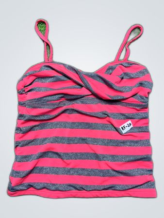 Juicy Striped Strap Top