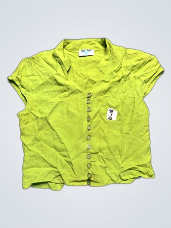 Saint Andre Green Button-Down Shirt