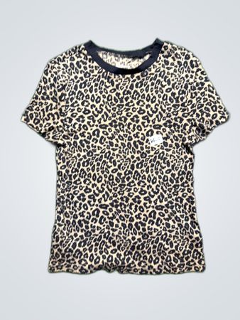 No Boundaries Leopard Print T-Shirt