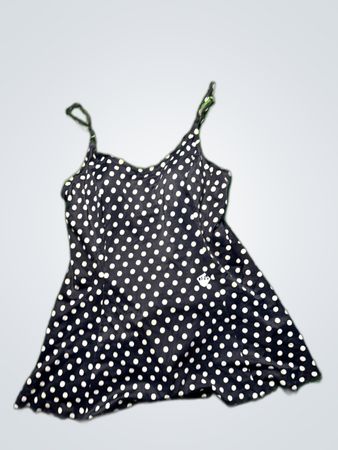 Black and White Polka Dot Dress