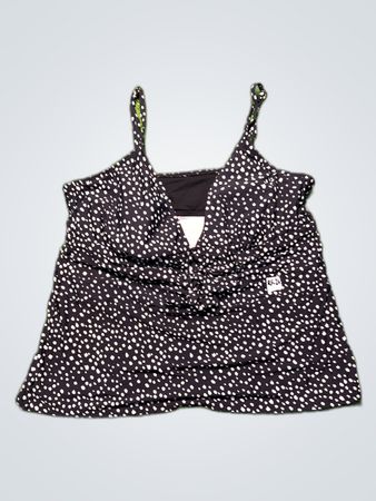 Time Tru Women's Polka Dot Tank Top