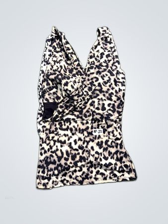 Lands' End Leopard Print Tank Top