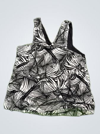Mango Palm Leaf Print Tank Top