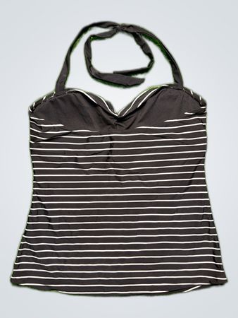 Black and White Striped Tank Top