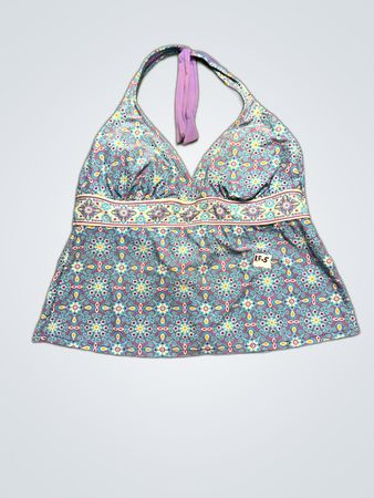 Sonoma Floral Halter Bikini Top