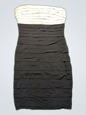 Sangria Black and White Dress