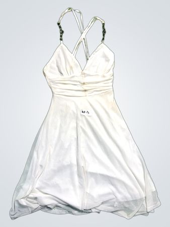 White Women's Dress