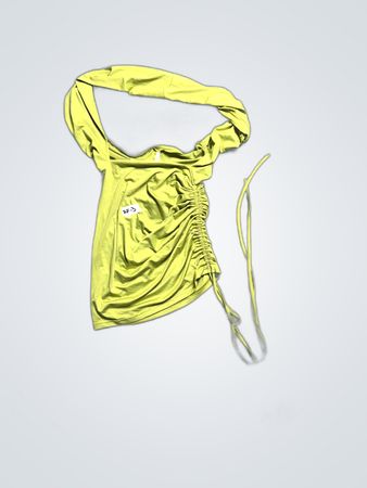 Green Ruched Top