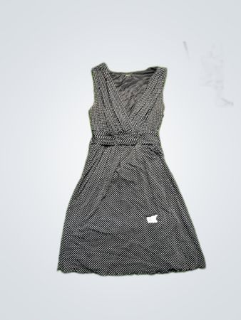 MNG Black Polka Dot Wrap Dress