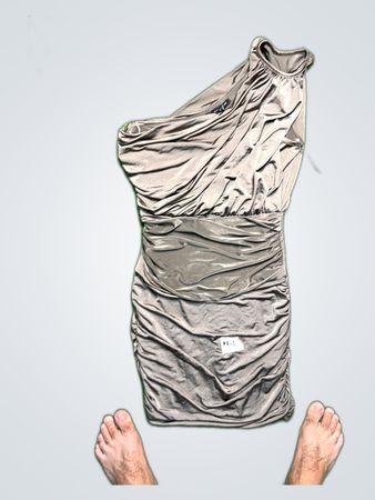 River Island One-Shoulder Ruched Mini Dress
