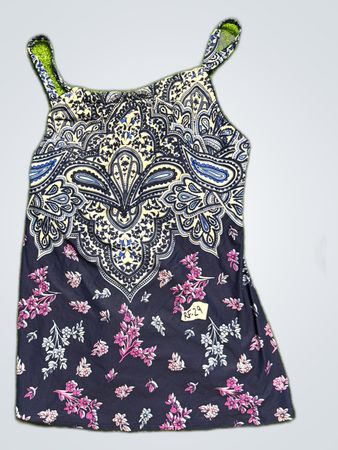 Beach House Floral Tank Top Dress