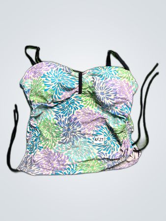Coco Beach Floral Drawstring Bag