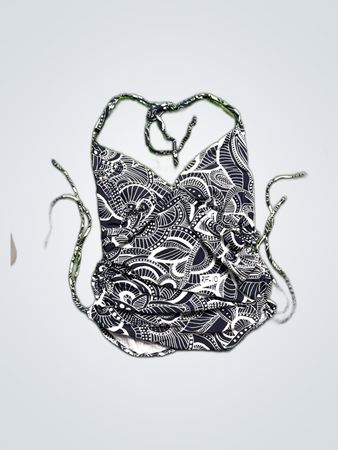 Croft & Barrow Black and White Swimsuit