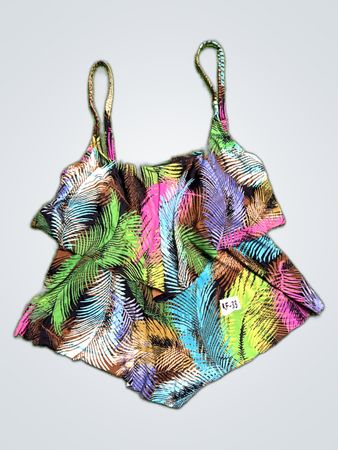 Tropical Print Tank Top