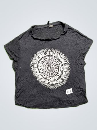 H&M Gray Graphic T-Shirt