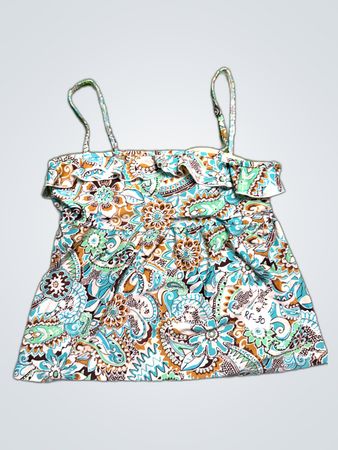 Paisley Pattern Tank Top