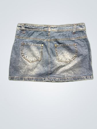 Blue Denim Skirt