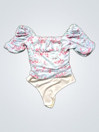 Floral Off-the-Shoulder Bodysuit