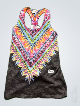 Multicolored Tie-Dye Dress