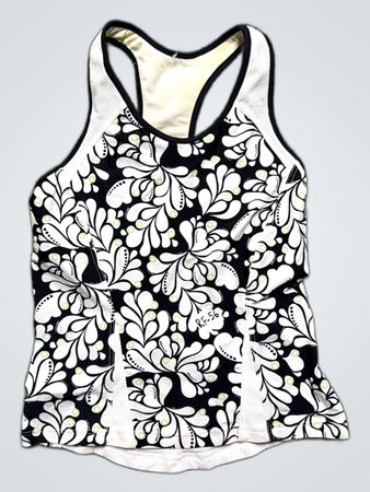 Athleta Floral Tank Top