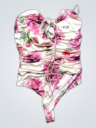 Floral One Piece Swimsuit