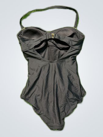 Merona Black One-Piece Swimsuit