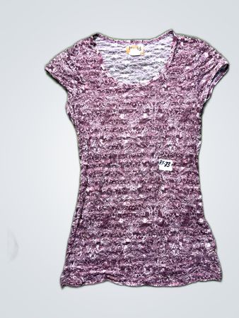Mudd Purple Lace Top