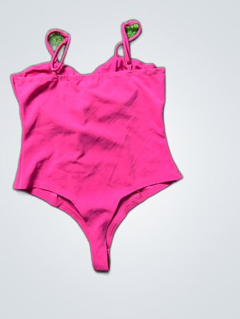 Pink One Piece Swimsuit
