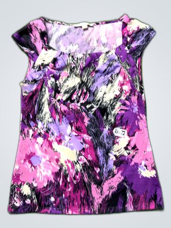Cleo Floral Print Short Sleeve Top