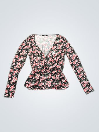 BIK BOK Floral Long Sleeve Top