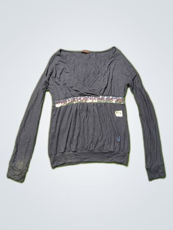 Roxy Long Sleeve V-Neck Top