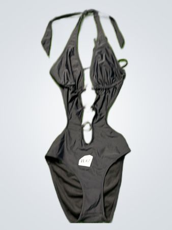 Black One-Piece Swimsuit