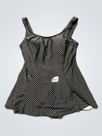 Black Polka Dot Swimsuit
