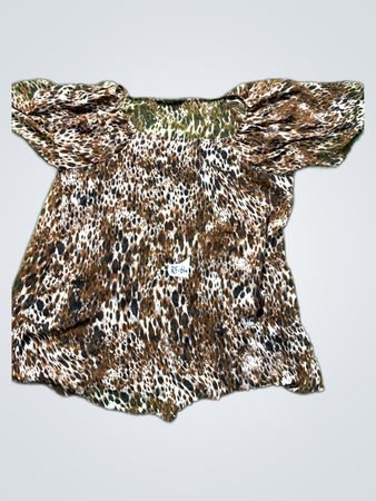 Animal Print Blouse