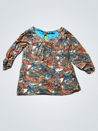 Sara Michelle Paisley Blouse