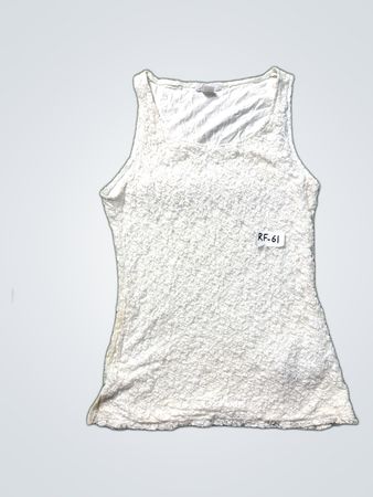 Amisu White Tank Top