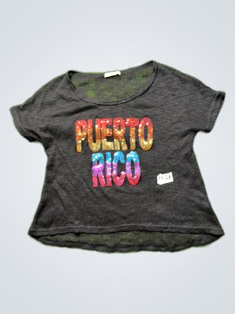 Sweet Gisele Gray Puerto Rico T-Shirt