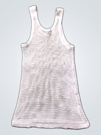 White Knit Tank Top